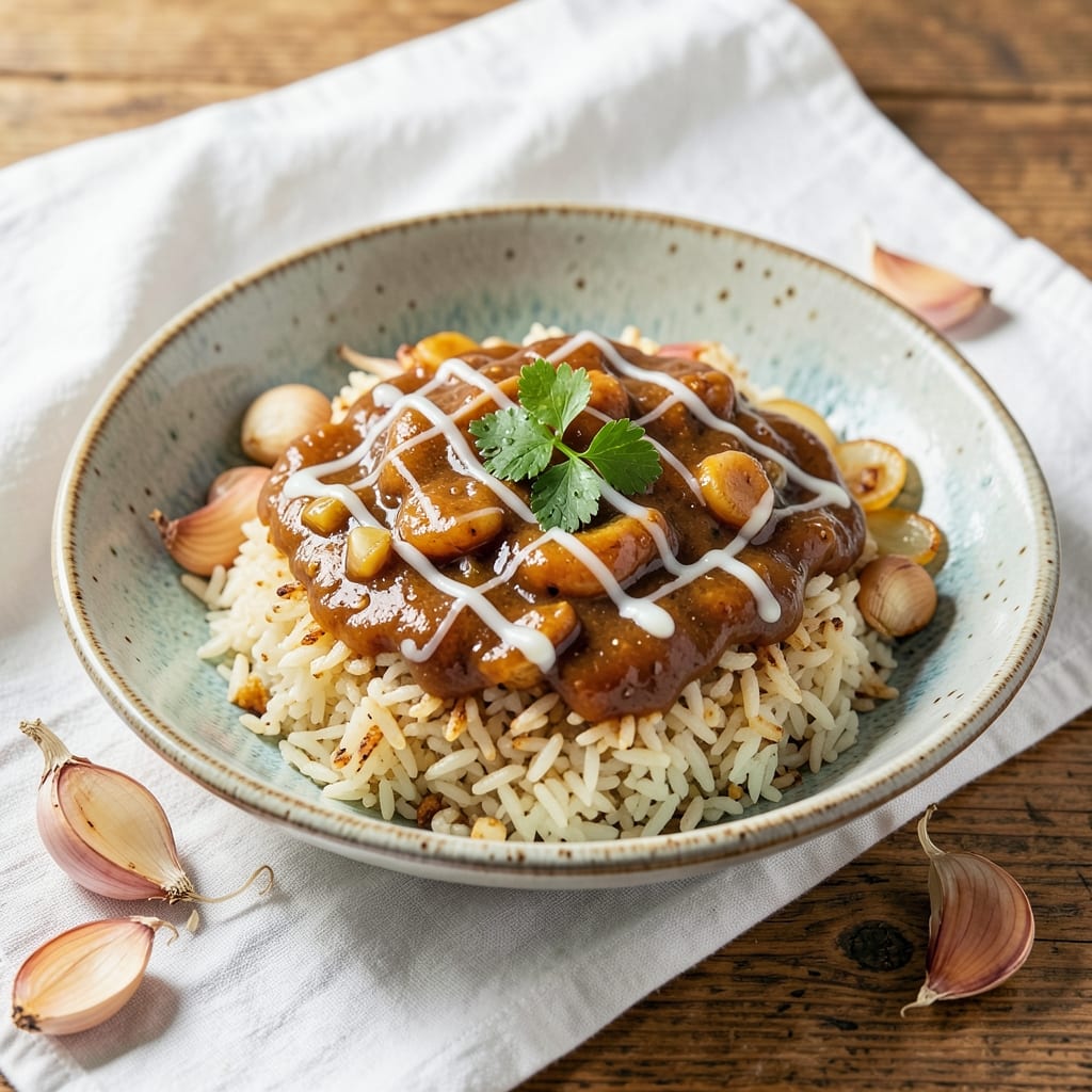 Aligue Rice Recipe: Filipino-Style Coconut-Vinegar Pilaf with Toasted Crunch