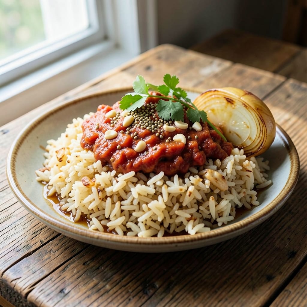 2 Cups Mexican Rice Recipe: Cumin-Toasted Grains with Charred Tomato Depth