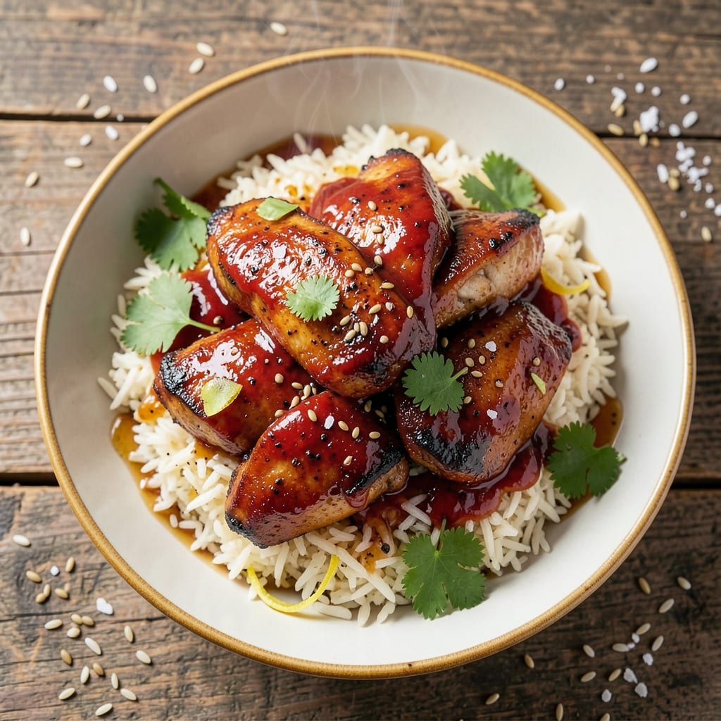 Aristocrat Chicken Barbecue Java Rice Recipe: Smoky-Spiced Crust Meets Fragrant Coconut Rice