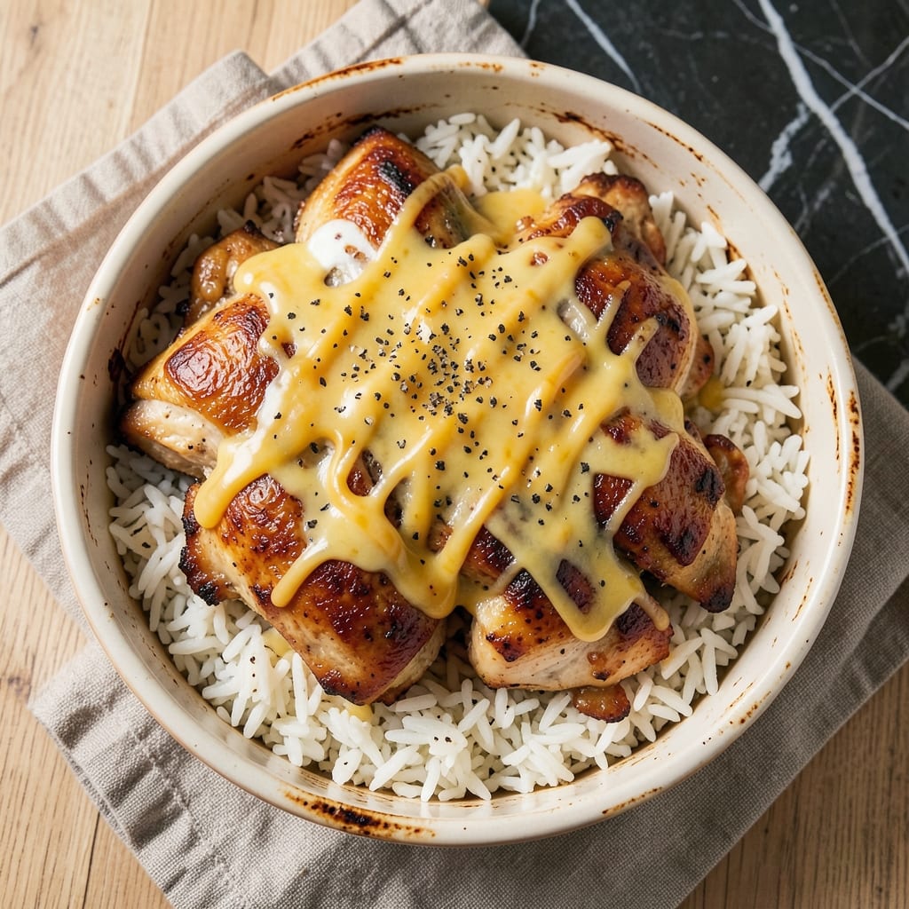 All-Recipe Chicken and Rice Casserole: Cheesy Baked Layers That Shatter With Every Forkful