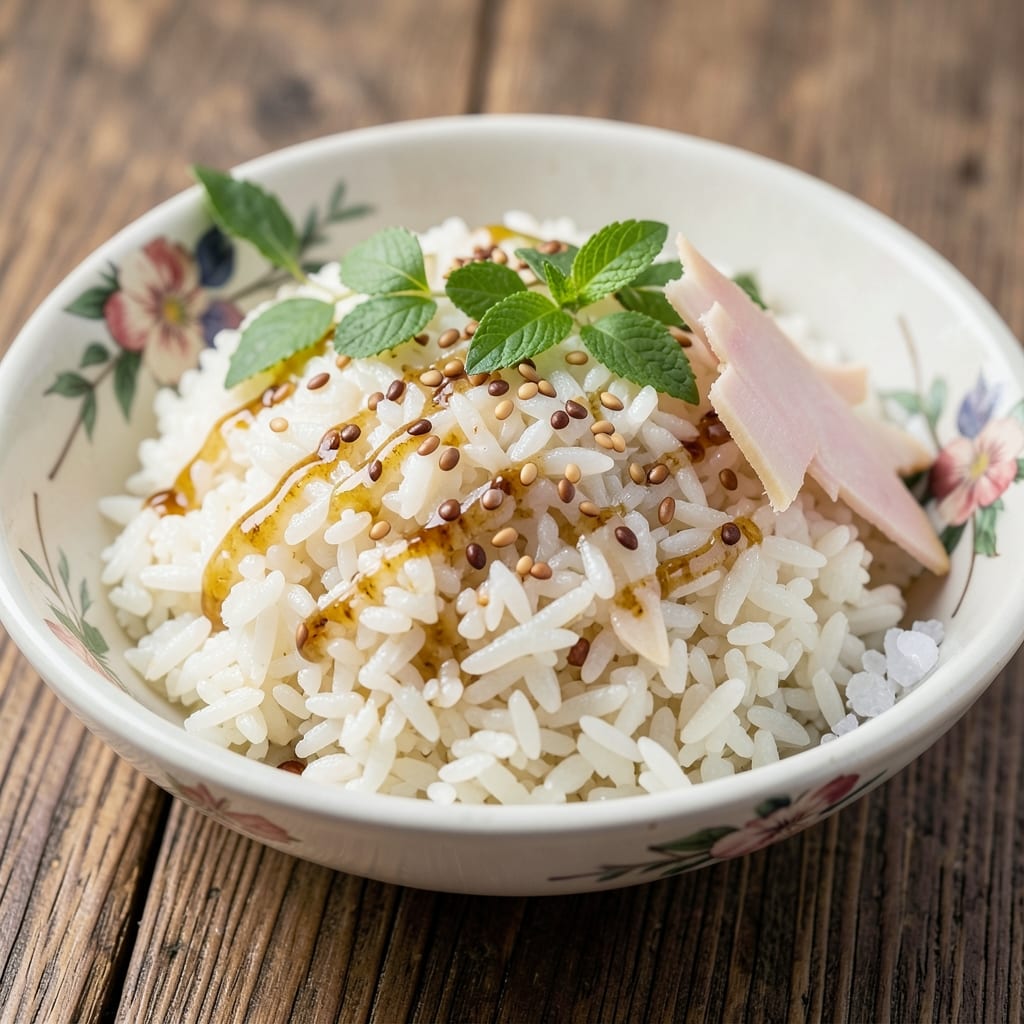 Asian Style White Rice Recipe: Toasted Grain Crunch and Fragrant Steamed Core