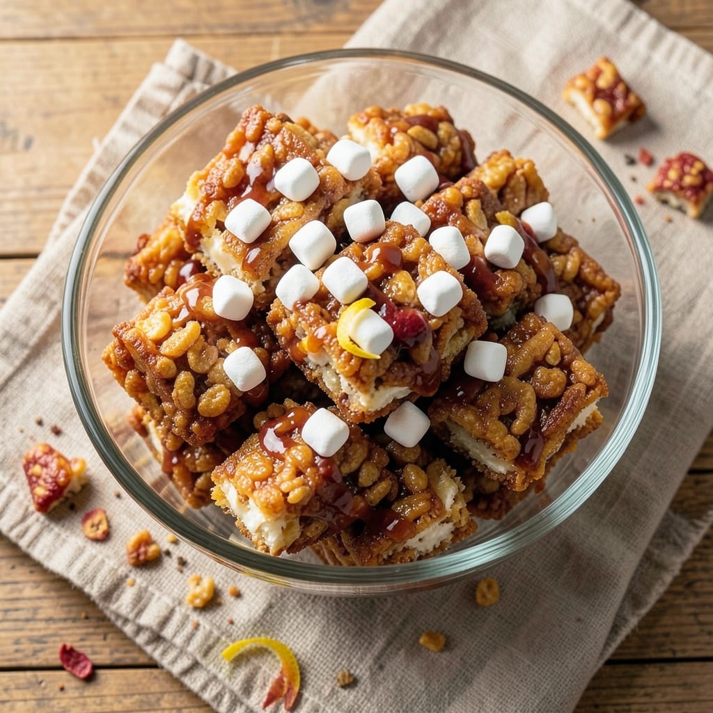 Air Fryer Rice Krispie Treats Recipe: Crunchy Crust and Gooey Centers