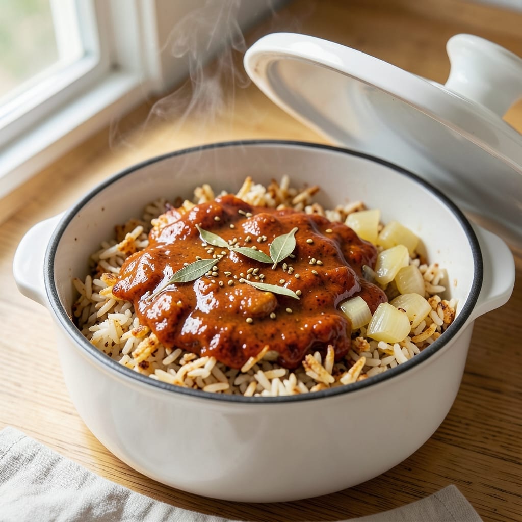 Arroz Rojo Rice Cooker Recipe: One-Pot Spice-Infused Comfort in 20 Minutes