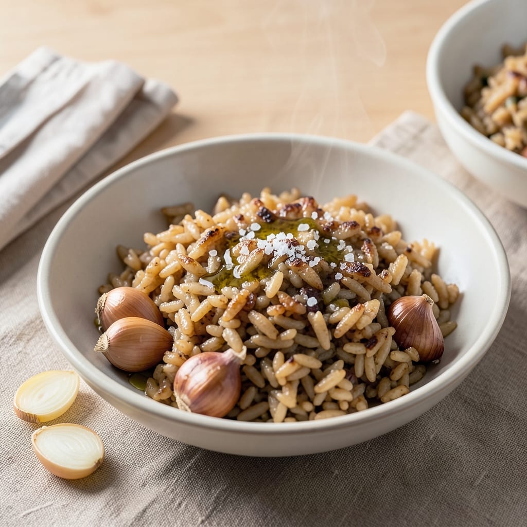 Arborio Rice Recipe Plain: Toasted Grain Base for Risotto Mastery