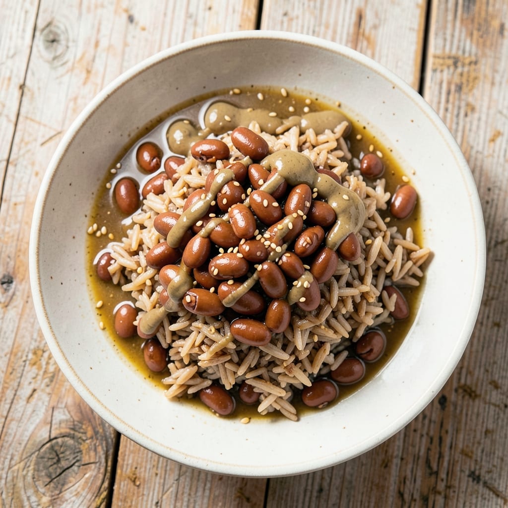 Adzuki Beans and Brown Rice Recipe: Sweet-Savory Protein-Packed Bowl