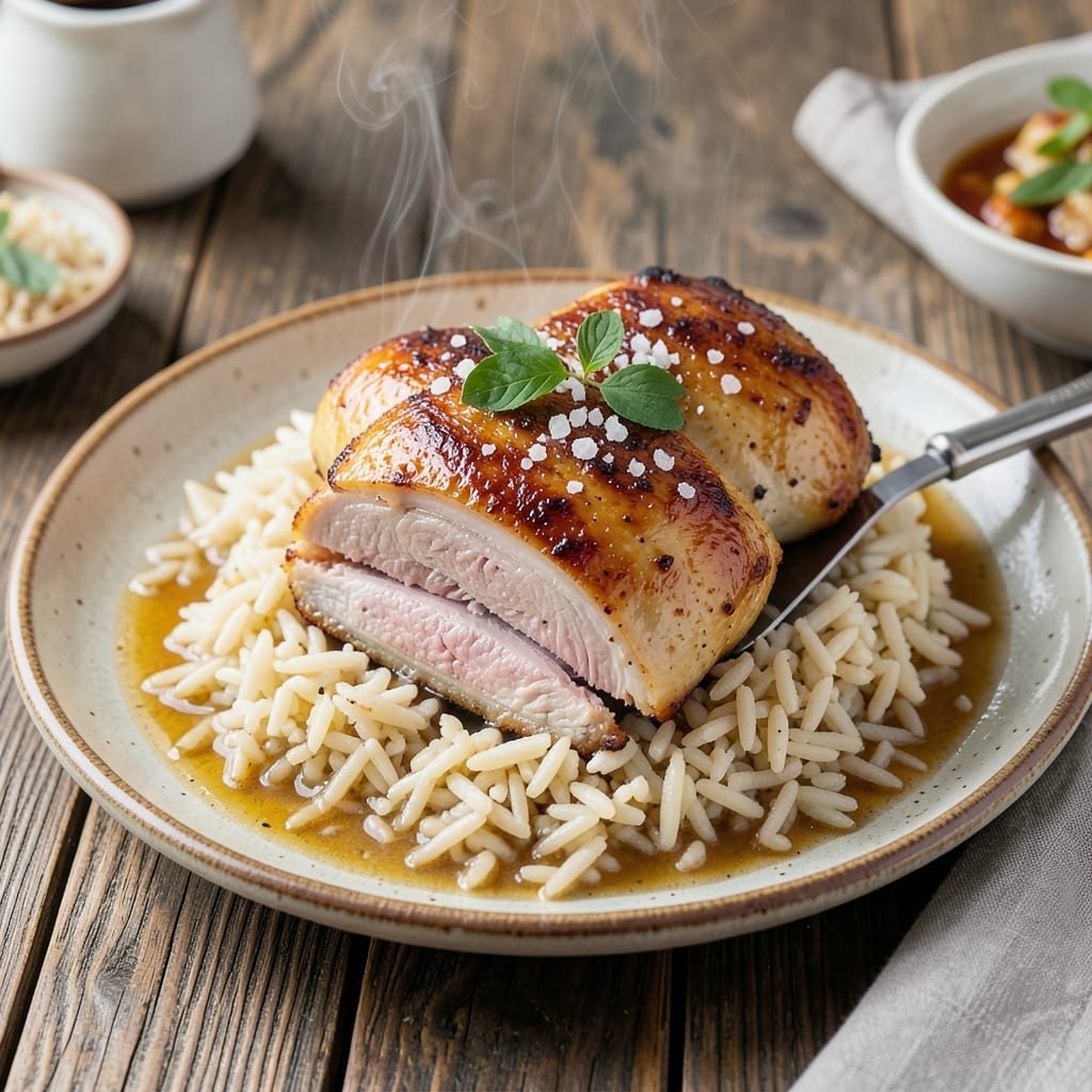 4 Ingredient Chicken and Rice Recipe: One-Pan Protein-Packed Simplicity