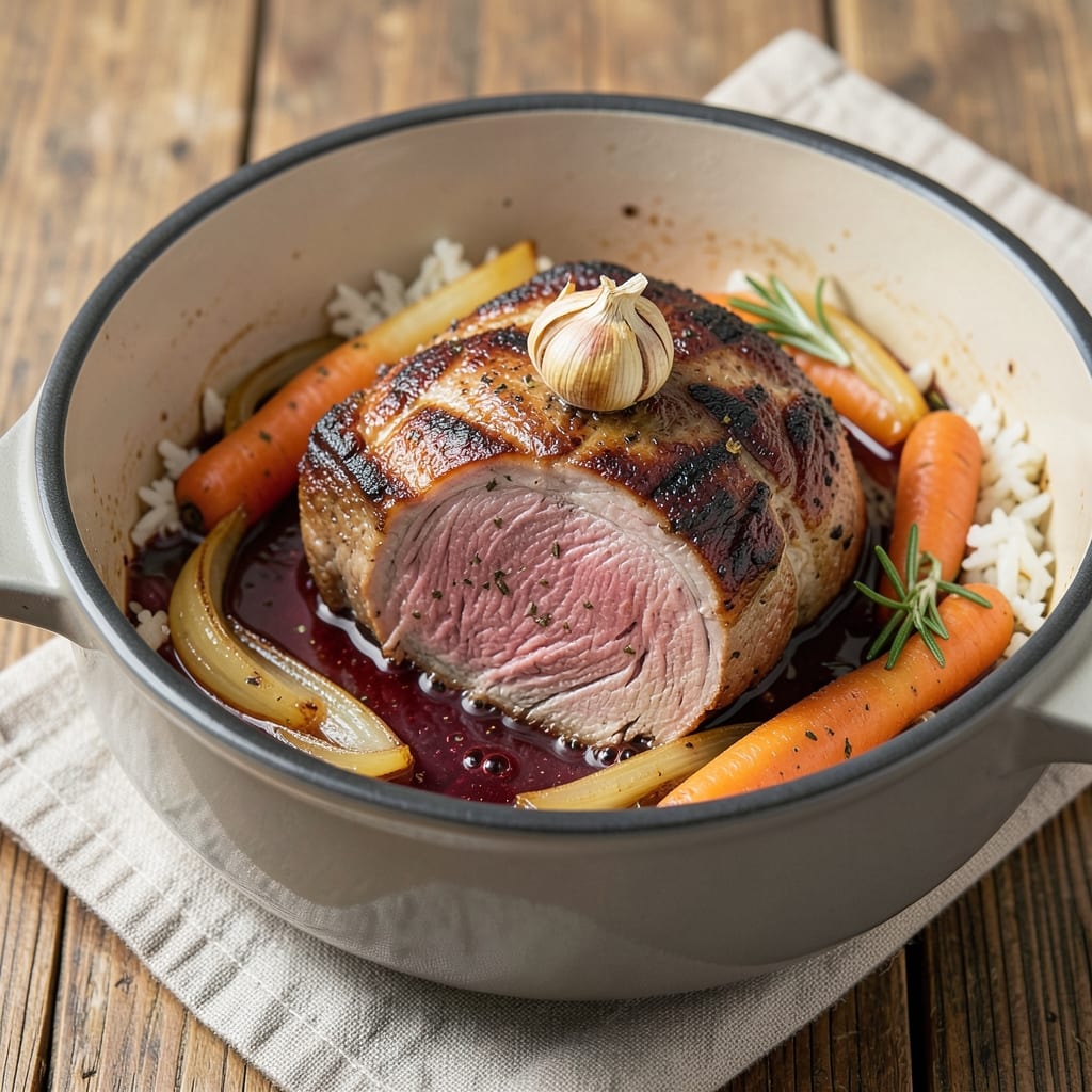 Aroma Rice Cooker Pot Roast Recipe: Slow-Cooked Tender Meat with Fragrant Rice