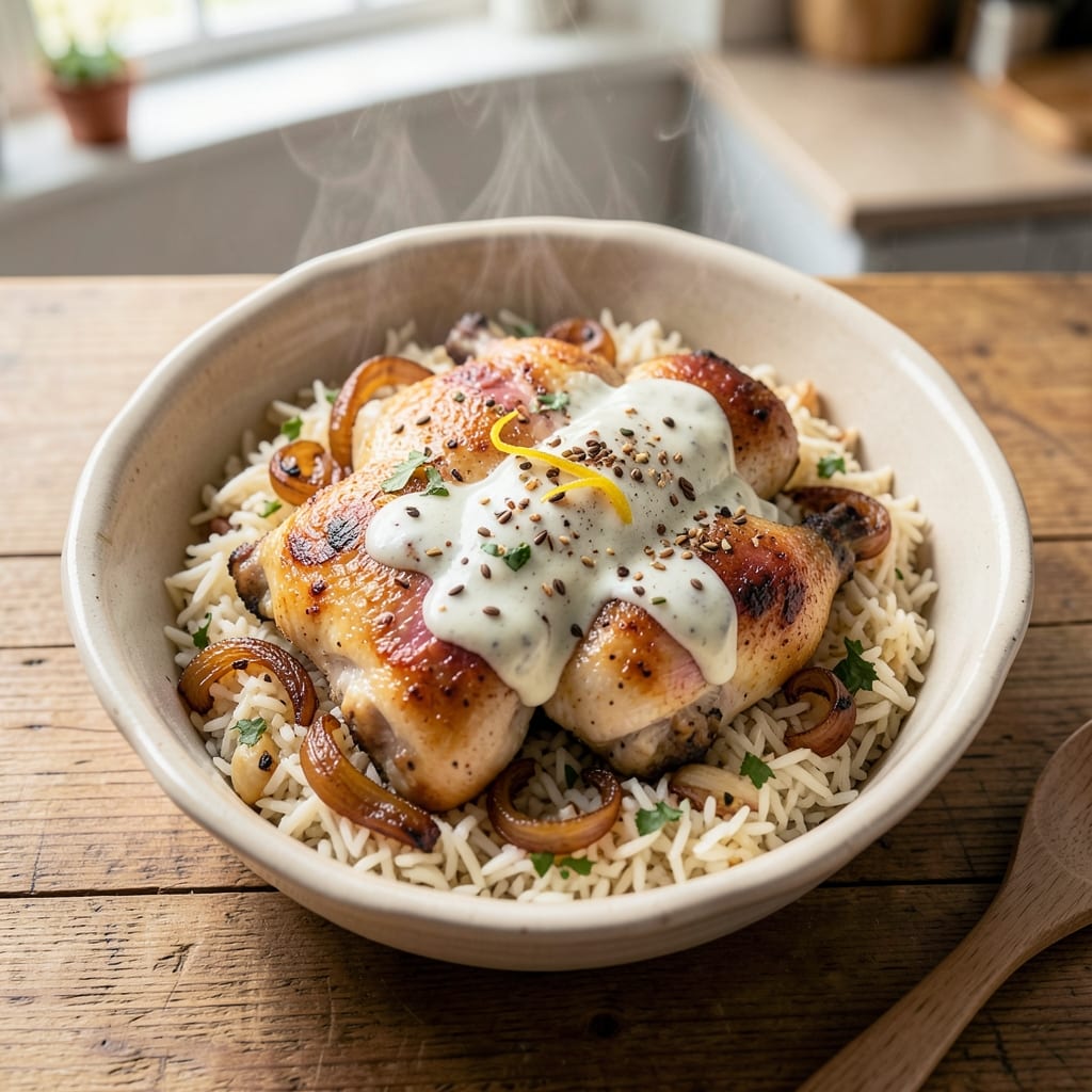 Arabic Chicken and Rice Recipe: One-Pot Fragrant Spice Harmony