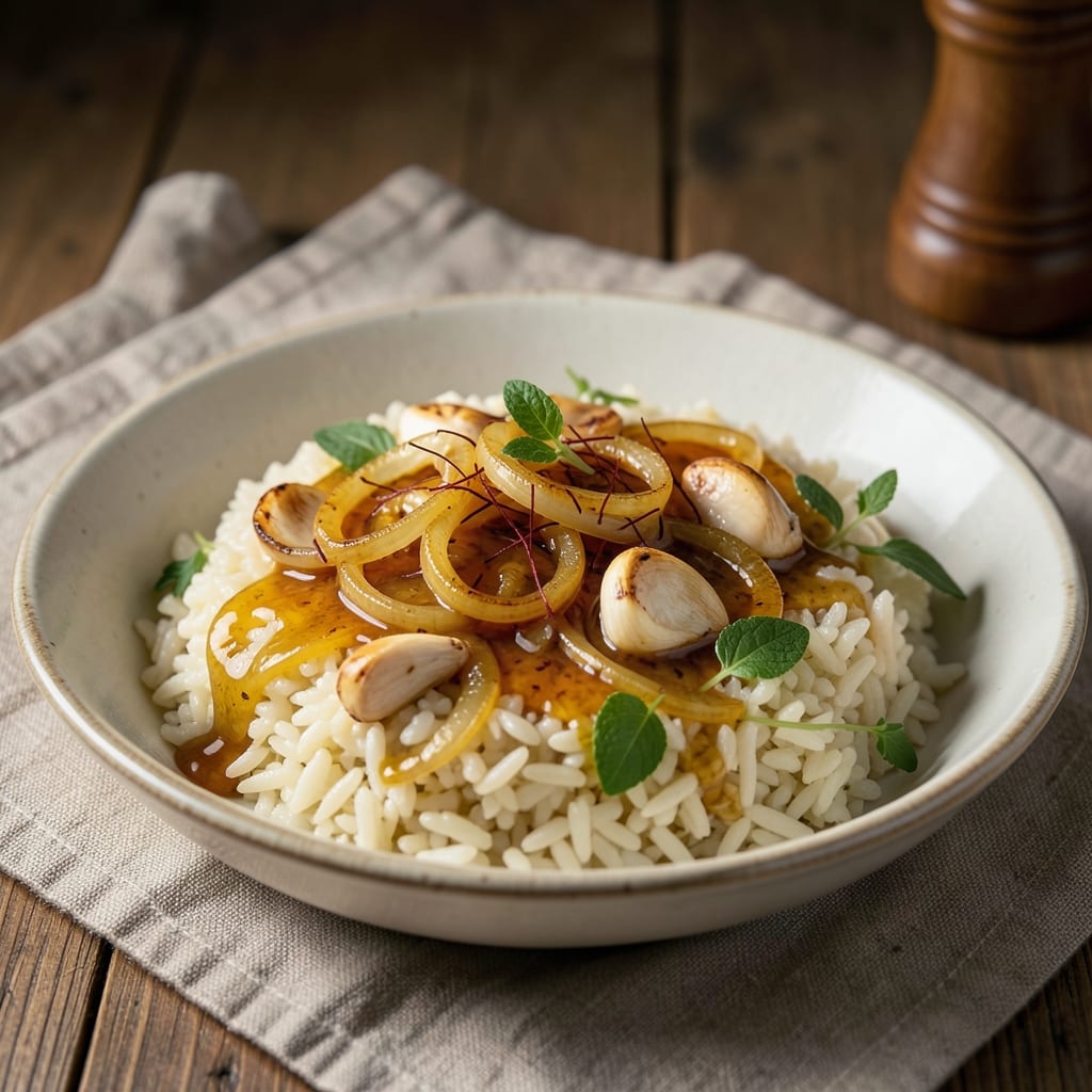 Aroma Rice Cooker Pilaf Recipe: Fragrant Saffron and Toasted Grain Magic