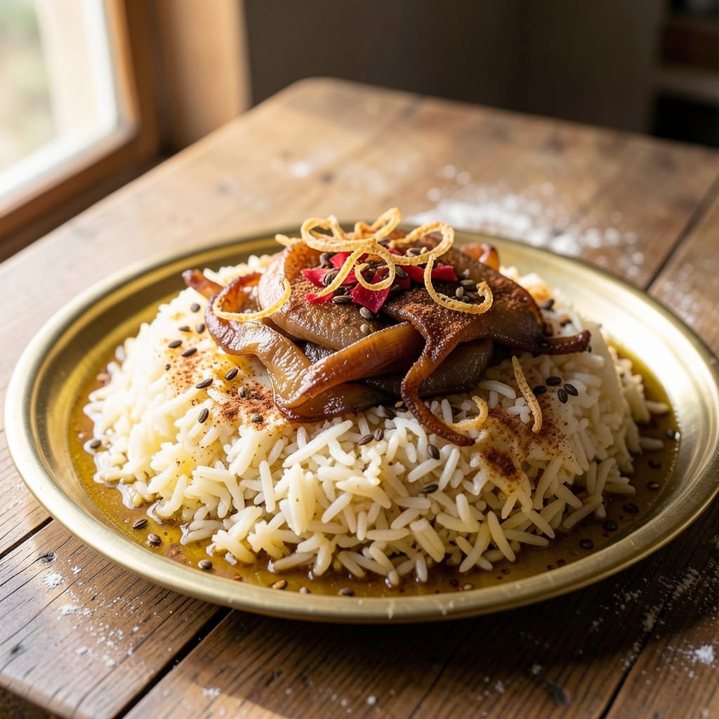 Arabic Rice Pilaf Recipe: Fragrant Saffron and Toasted Spice Perfection