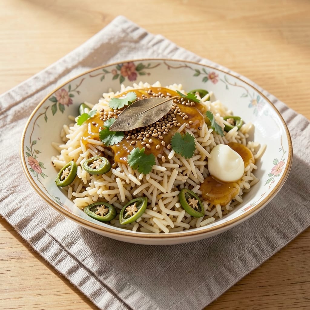 Aromatic Indian Rice Recipe: Fragrant Cumin-Cardamom Basmati Pilaf