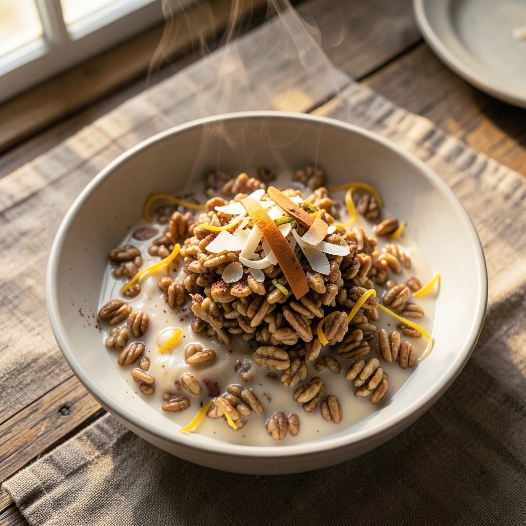 Aroma Rice Cooker Steel Cut Oats Recipe: Spiced Vanilla Chai Infusion in One Pot