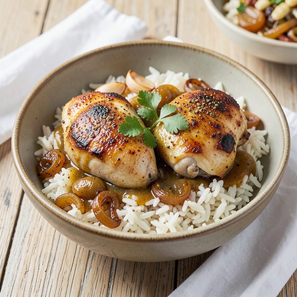 Amazing Chicken And Rice Recipe: Slow-Simmered Spice Layering for Deep Flavor