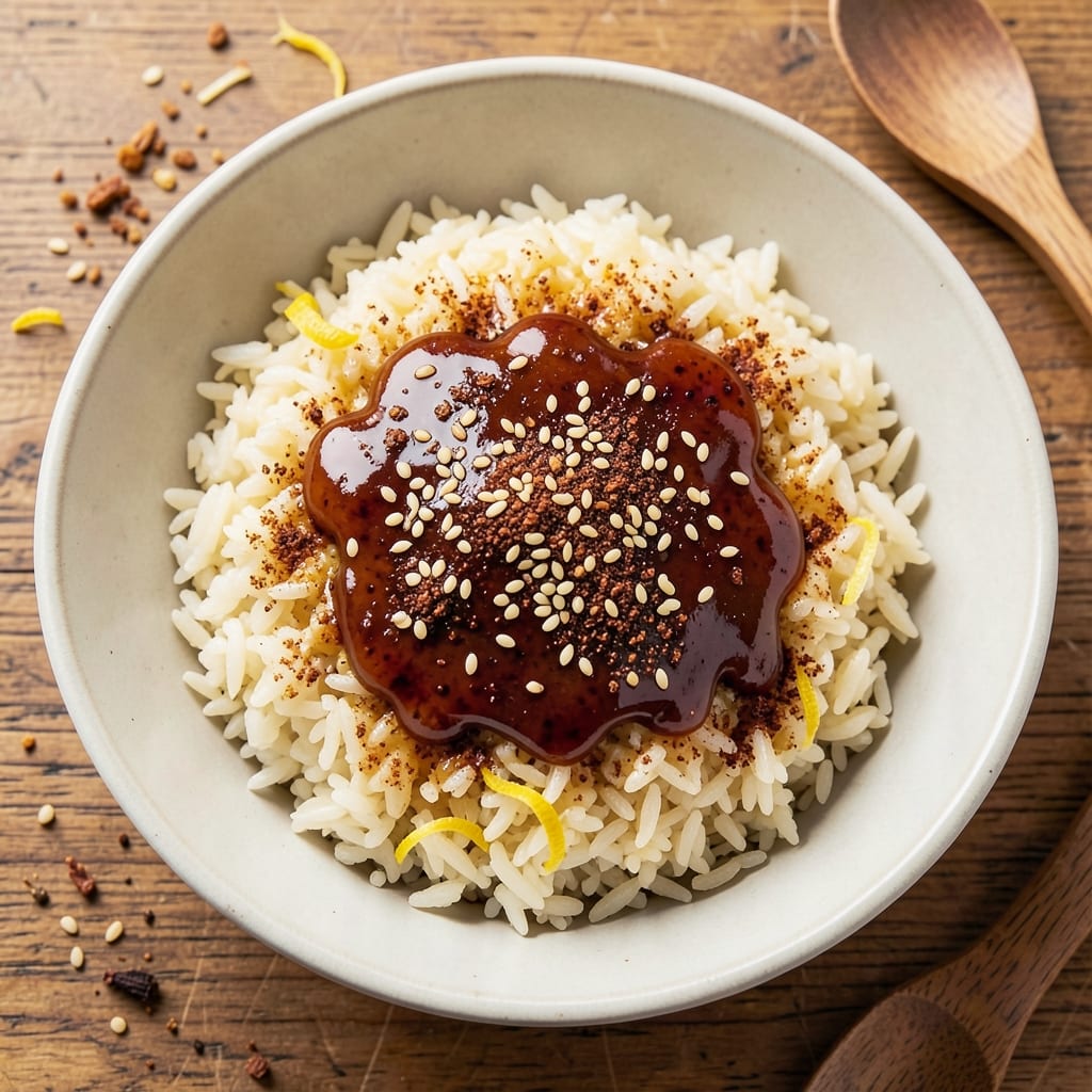 Asian Seasoned Rice Recipe: Fragrant Five-Spice and Toasted Sesame Crunch