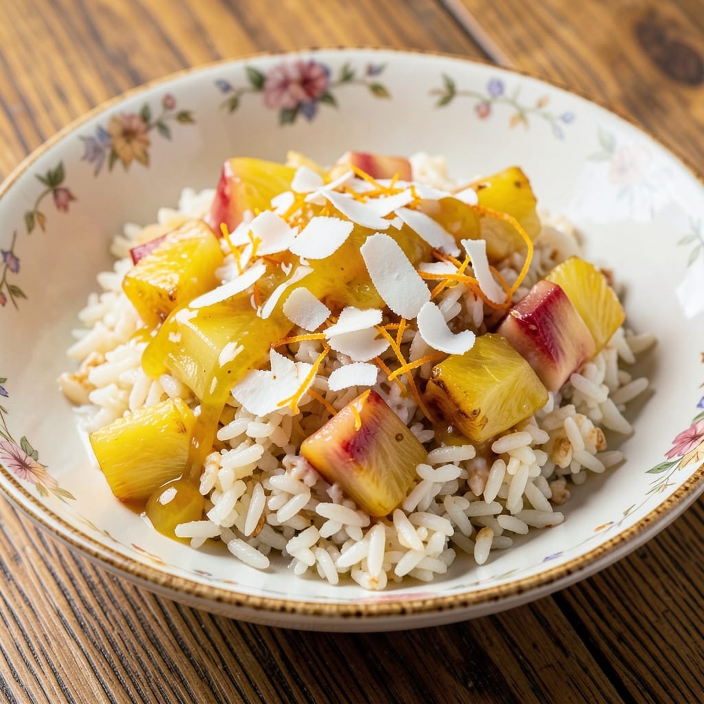 Ambrosia Rice Recipe: Citrusy Coconut Crunch in One-Pot Magic