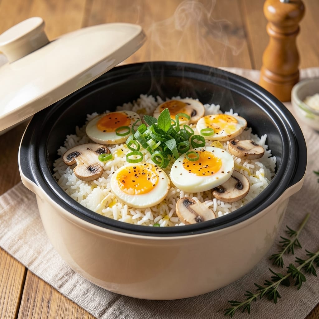 Asian Rice Cooker Recipe: One-Pot Fragrant Jasmine and Eggs