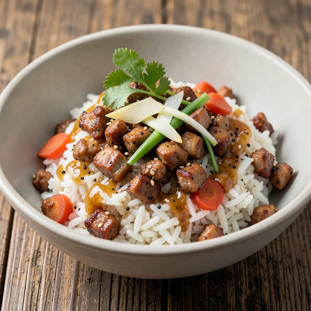Asian Dirty Rice Recipe: Umami-Packed Wok Crunch with Fragrant Rice