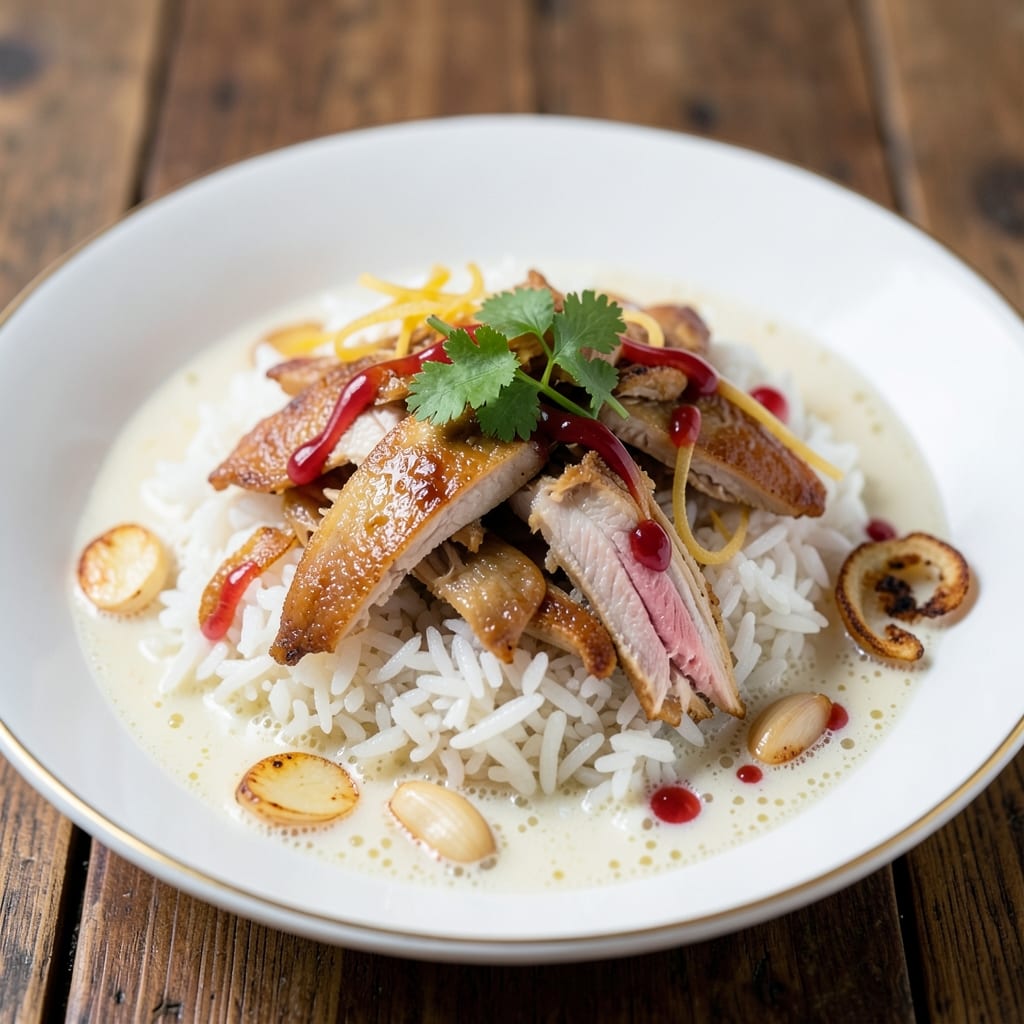 Arroz Caldo Recipe Cooked Rice: Filipino Comfort Bowl with Coconut and Ginger Zing