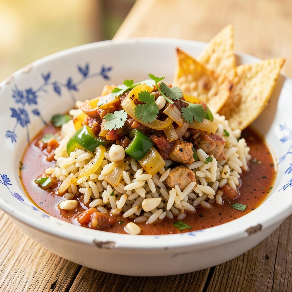 Applebee's Mexican Rice Recipe: Tomato-Cream Cheese Fusion in One Pot