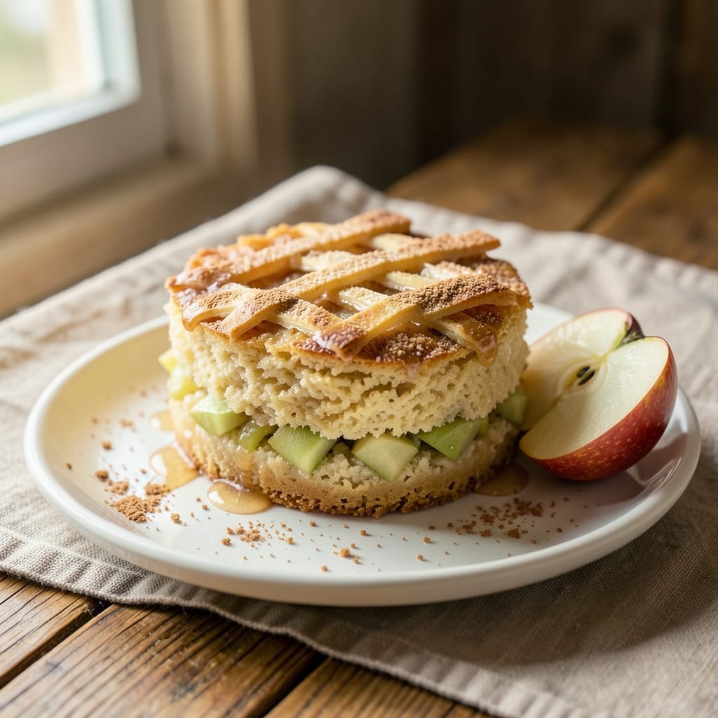 Apple Rice Cake Recipe: Crispy Edges and Silky Apple Hearts