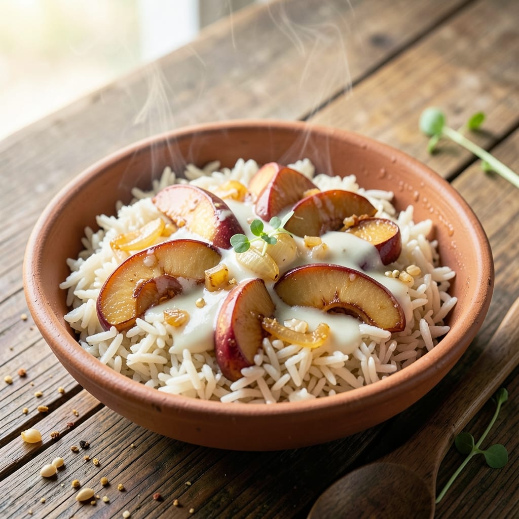 Apple Rice Indian Recipe: Fragrant Cumin and Cardamom One-Pot Magic