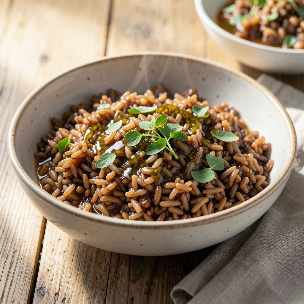 Alkaline Wild Rice Recipe: Earthy Crunch and Nutty Depth in One Pot