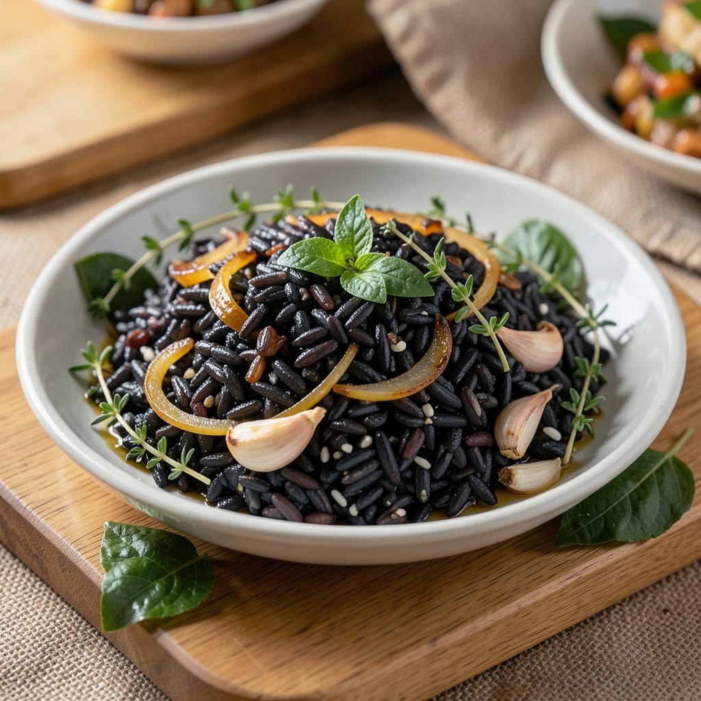 African Black Rice Recipe: Deep Purple Grain With Nutty Earthiness