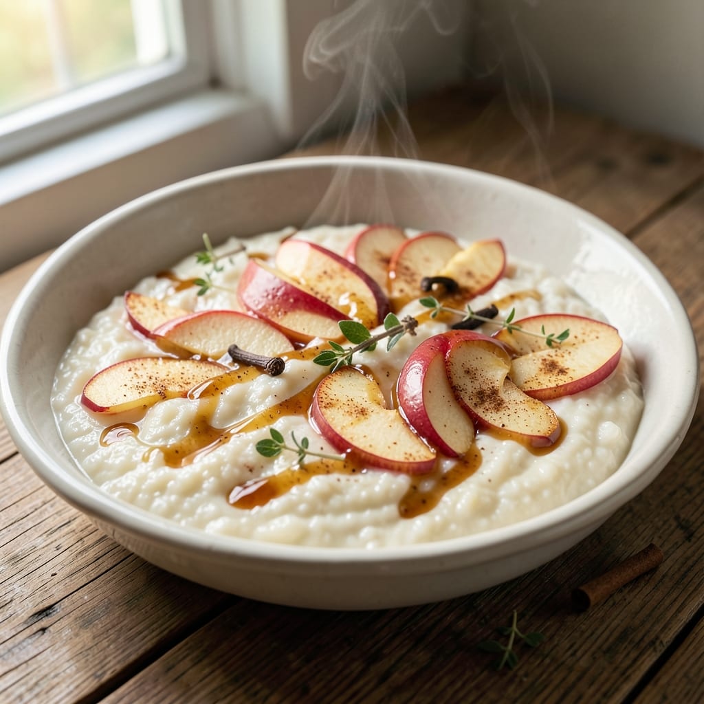 Apple Rice Pudding Recipe: Warm Spiced Cinnamon and Vanilla Bliss