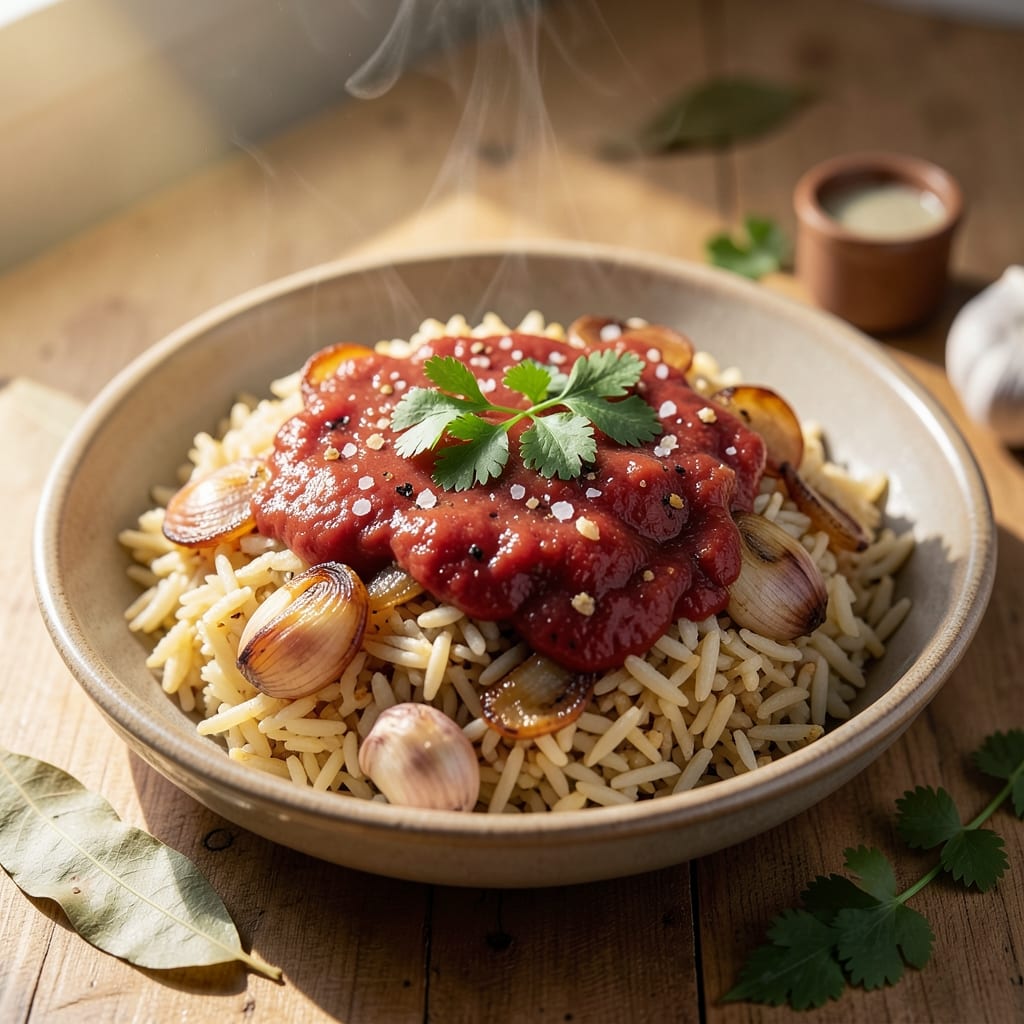 Abuelos Rice Recipe: Smoky Tomato-Braised Comfort in One Pot