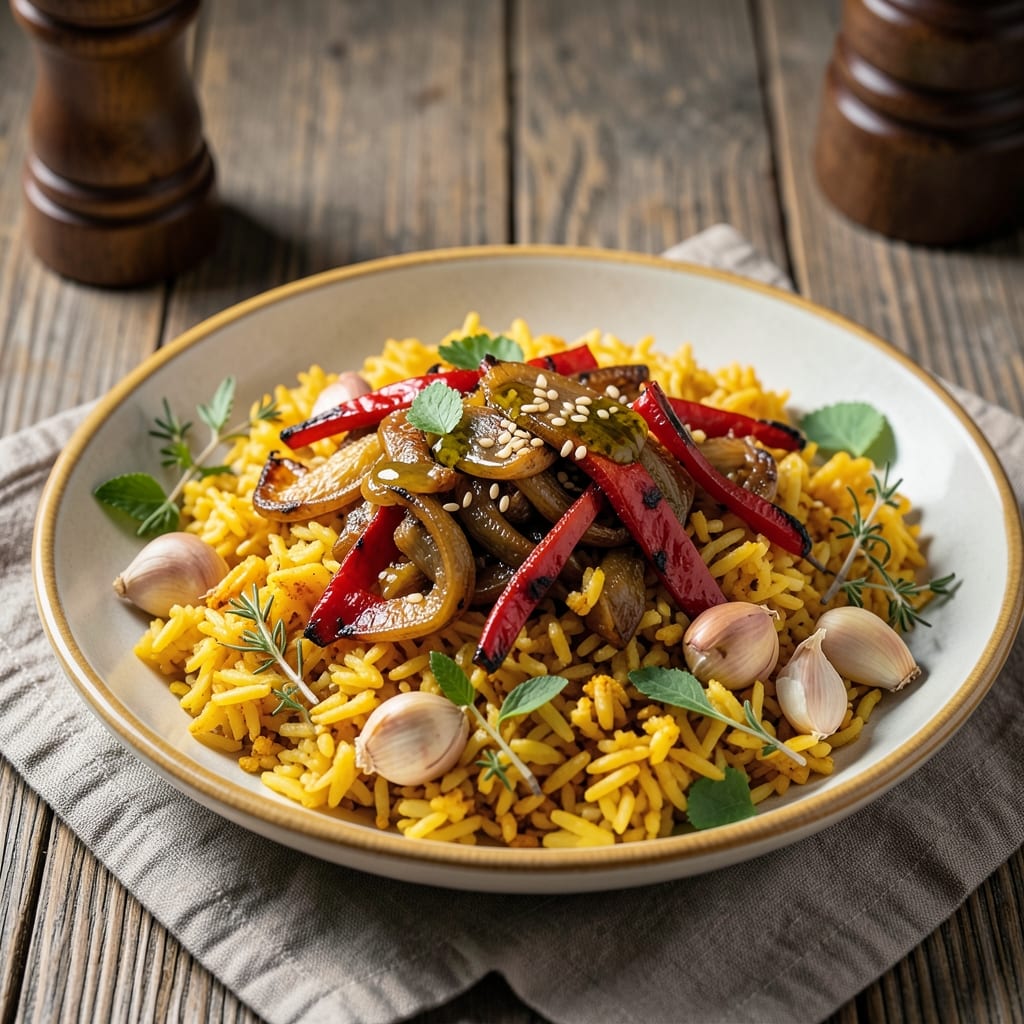 African Yellow Rice Recipe: Turmeric-Infused One-Pot Fragrance